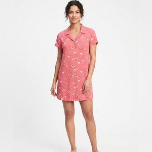 GAP Floral Button-Up Dress